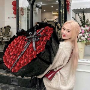 Bó hoa sáp nhũ hình trái tim cực kỳ ý nghĩa